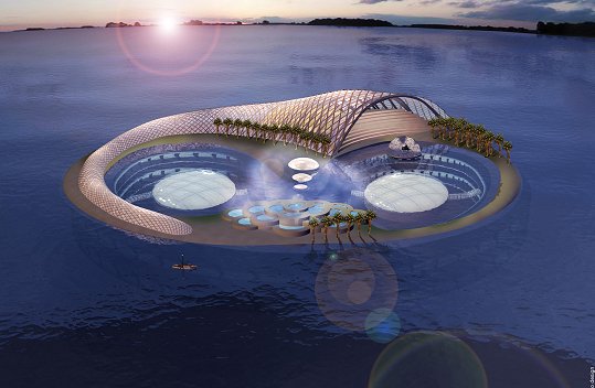 مشاريع معمارية عالمية  Hydropolis