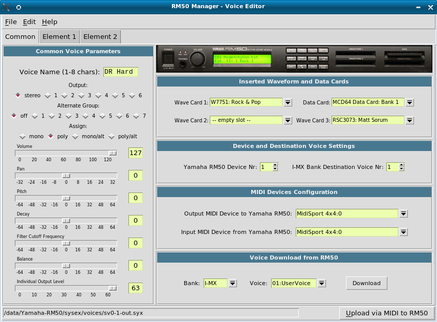 [ANN] RM50 Manager - editor voci e rhythm kit per Yamaha RM50  Rm50manager21