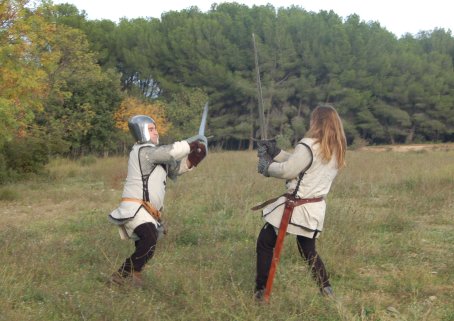 la bataille incroyable Escrime-medievale