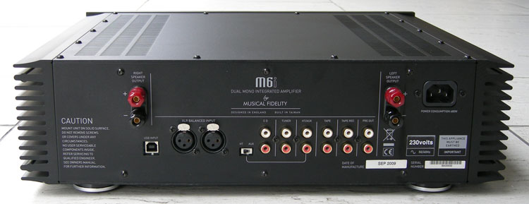 Musical Fidelity M6I Integrated Amplfier USB input (SOLD) Musical-Fidelity-M6I-3