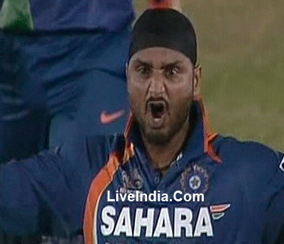 IPL Practice Match 25 | KXIP VS CB | NOW Harbhajan_singh_aggression_2