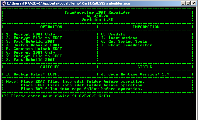  TrueAncestor EDAT Rebuilder v1.50 In-trueancestor-edat-rebuilder-v150-disponible-1