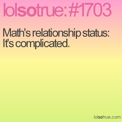 MAth ... Complicated 1703