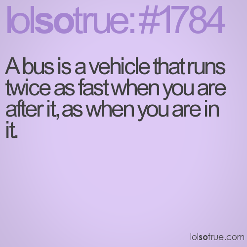 Fast/ Slow bus 1784