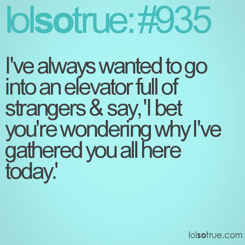 Gathering in the Elevater 935