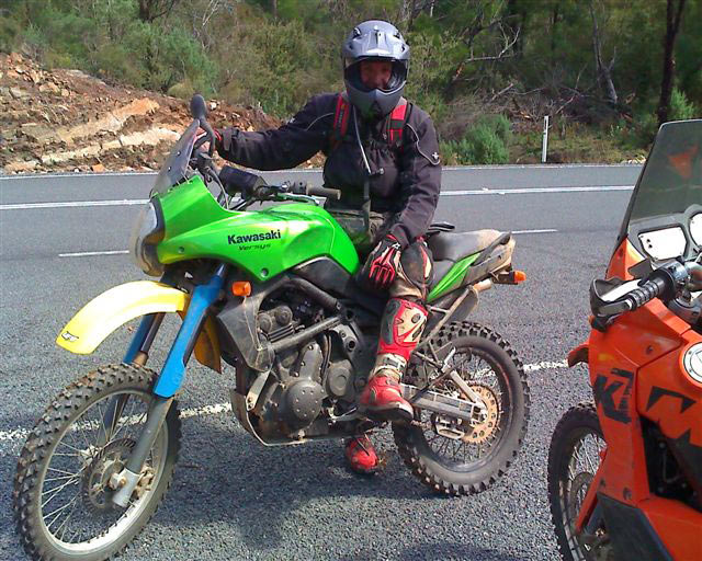 Motos amarelas Versys-off-road