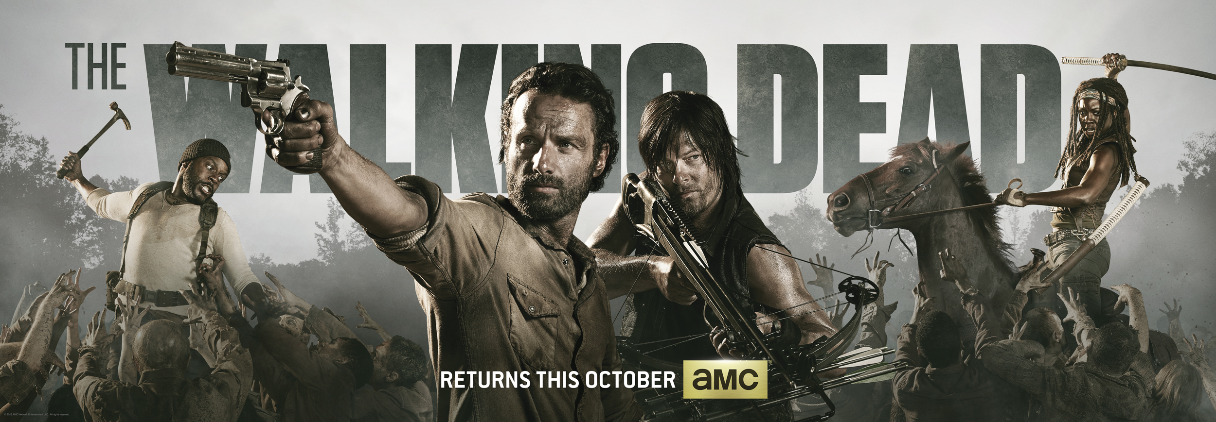 The Walking Dead Temporadas 1, 2 y 3 [720p & 1080p][Torrent] The-walking-dead-season-4-poster-comic-con