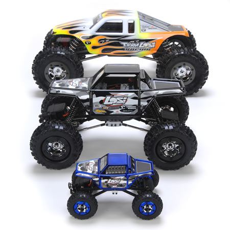 Losi Mini Rock Crawler 1/24!! Trial indoor!! LOSB0236-GAL8