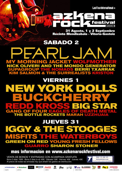 Azkena Rock Festival 2015 - Solo queda una banda,  Virgen Blanca y Farelina a pleno rendimiento del Jueves al Sábado ARF06