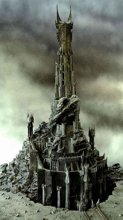 Description de la capitale du Mordor Barad-dur_Dark_Tower_Sauron_I