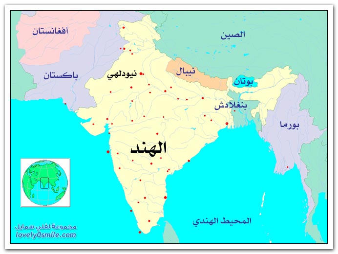 الهند Gc-013-map