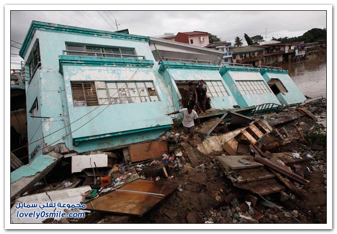 صور آثار الإعصار Ketsana في الفلبين المعروف لديهم بإسم Ondoy Hurricane-Ketsana-in-Philippines-18