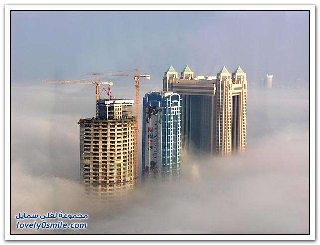 دبي في الضباب Dubai-fog-02