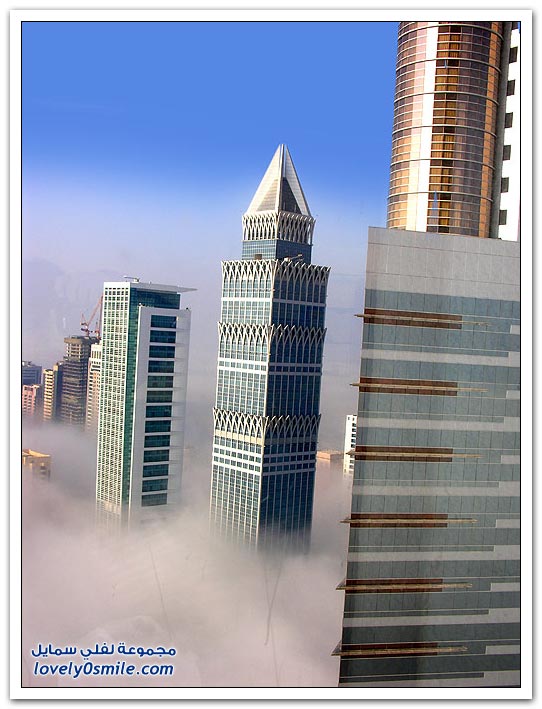 دبي في الضباب Dubai-fog-06