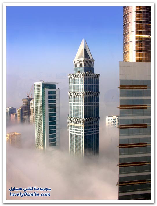 صور: دبي في الضباب Dubai-fog-07