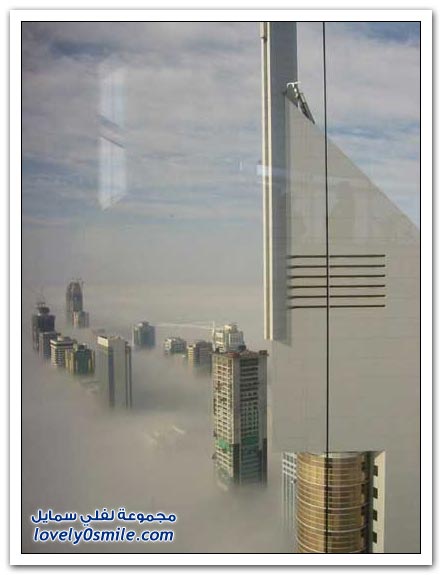 دبي في الضباب Dubai-fog-10