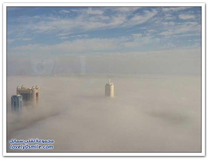 دبي في الضباب Dubai-fog-12