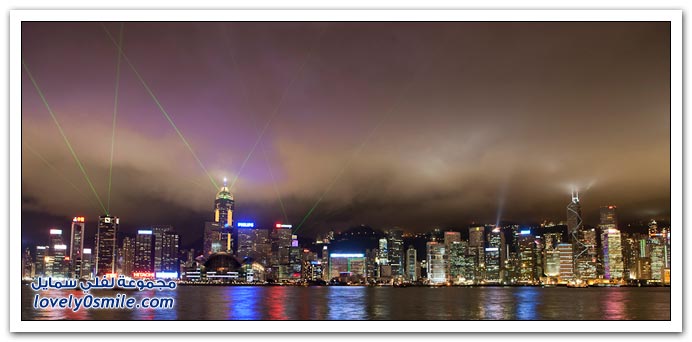  جمال مدينة هونكونج ليلاً Hongkong-Night-15