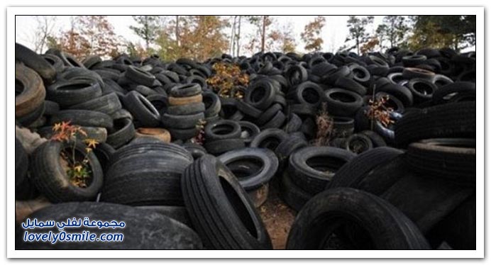 وش تتوقع محتوى هذه الصورة......... Large-number-of-Tire-02