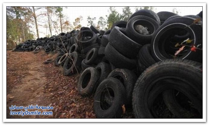 وش تتوقع محتوى هذه الصورة......... Large-number-of-Tire-03