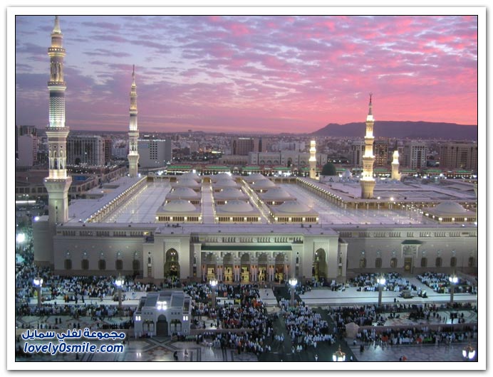 المسجد النبوي الشريف في المدينة المنورة والقدس  BeautifulMosque-083