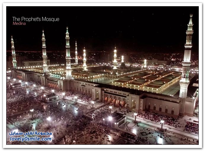 المسجد النبوي الشريف في المدينة المنورة والقدس  BeautifulMosque-088