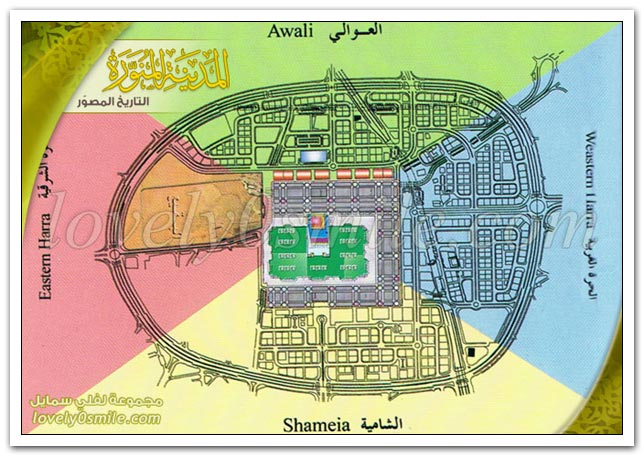 أسماء المدينة المنورة + حدود حرم المدينة المنورة Almadina-history-004