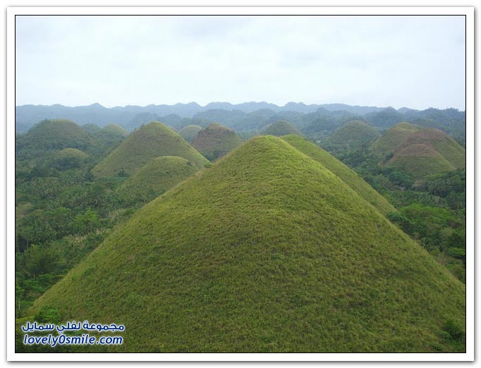 تلال الشوكولاته في جزيرة بوهول في الفلبين  Chocolate-Hills-in-Bohol-Island-in-Philippines-06