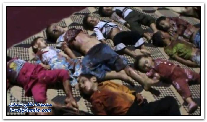 صور أطفال الحولة قبل المجزرة وبعدها . Images-of-the-Hula-massacre-in-Syria-09