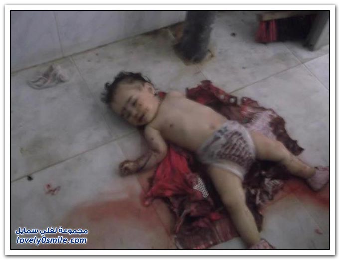 صور أطفال الحولة قبل المجزرة وبعدها . Images-of-the-Hula-massacre-in-Syria-15