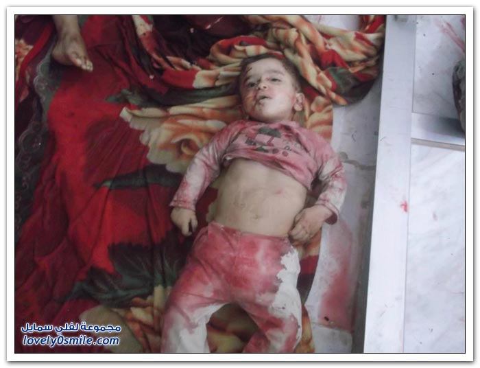 صور أطفال الحولة قبل المجزرة وبعدها . Images-of-the-Hula-massacre-in-Syria-20