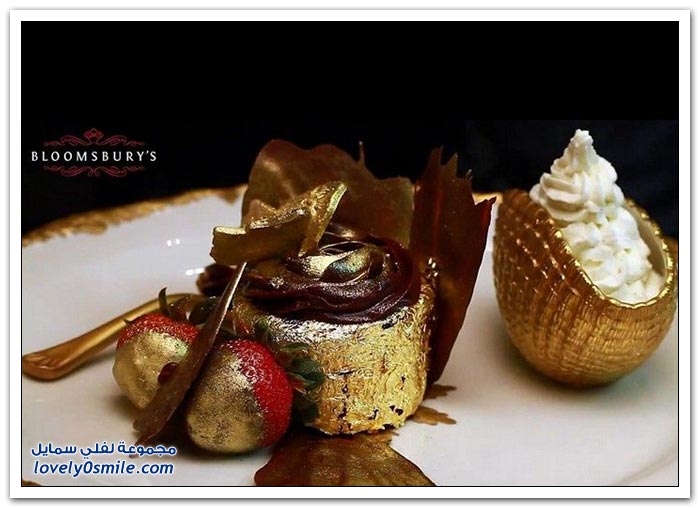 أغلى كوب كيك في العالم Cup-cake-coated-with-gold-01