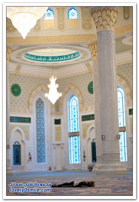 مسجد حضرة السلطان في كازاخستان Hazrat-Sultan-mosque-in-Kazakhstan-06