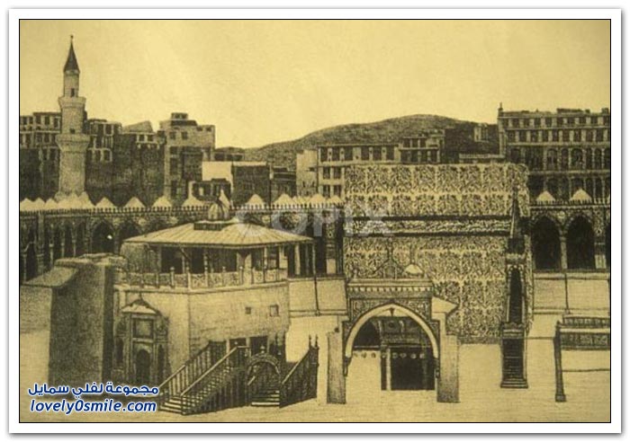 ألبوم صور الحرمين نادرة إهداء لمنتدى عيت الرفاد جمال المروج  Images-from-the-past-to-Mecca-and-the-Grand-Mosque-in-Mecca-23