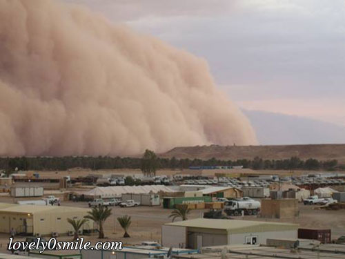 عاصفة حدثت في العراق مع الجيش الامريكي Sandstorm-in-iraq-03