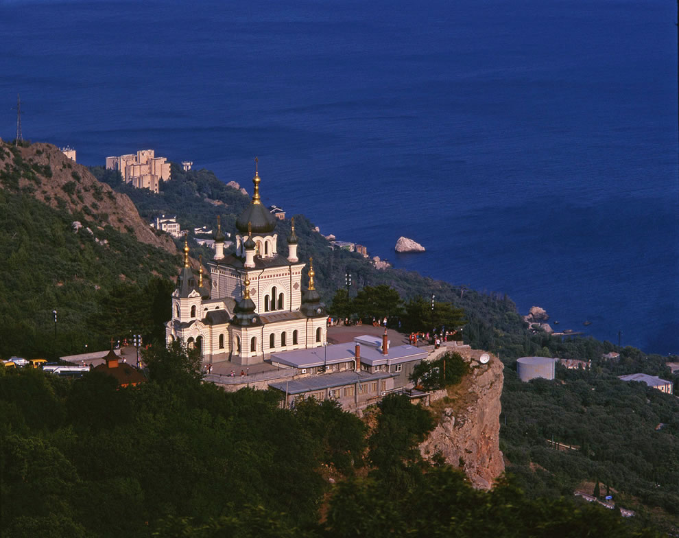  Crimea, Ukraine. Church-of-Christs-Resurrection-in-Foros-Crimea