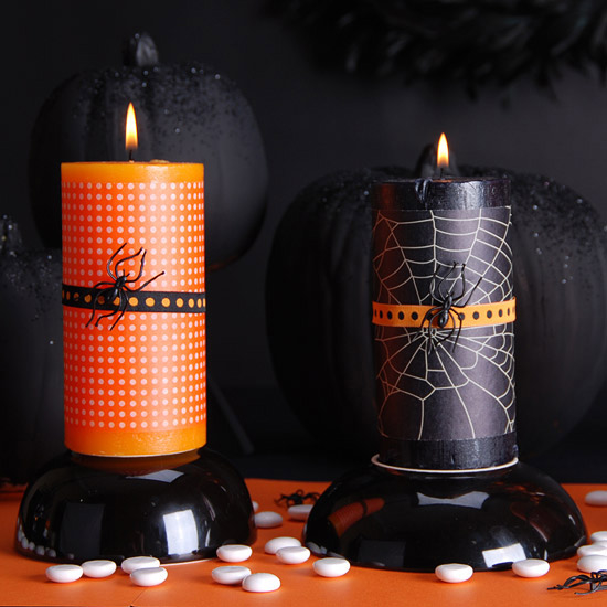 Halloween pictures - Page 3 34824-Black-And-Orange-Halloween-Candles