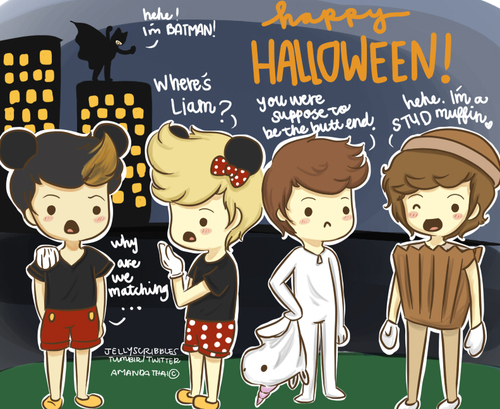 The Golden Boys | Z.M |  - Página 3 40574-Happy-Halloween-From-One-Direction