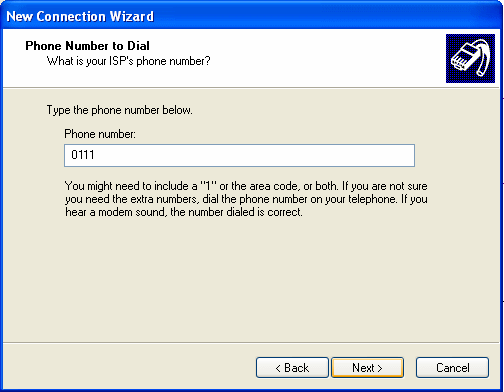 ليبيا نت كيف يمكنني إعداد وصلة dialup لـ Windows XP ؟ Connxp5