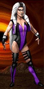 ACTORES REALES DE MORTL KOMBAT 3 - VIDEOJUEGO Sindel