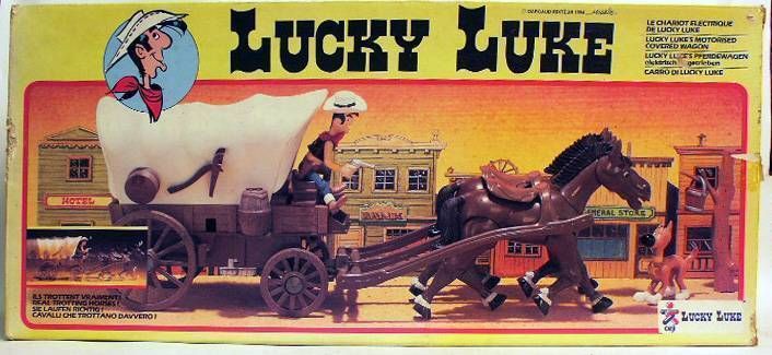 Poupée Lucky Luke - Orli Jouet, 1984, Plastique, Occasion