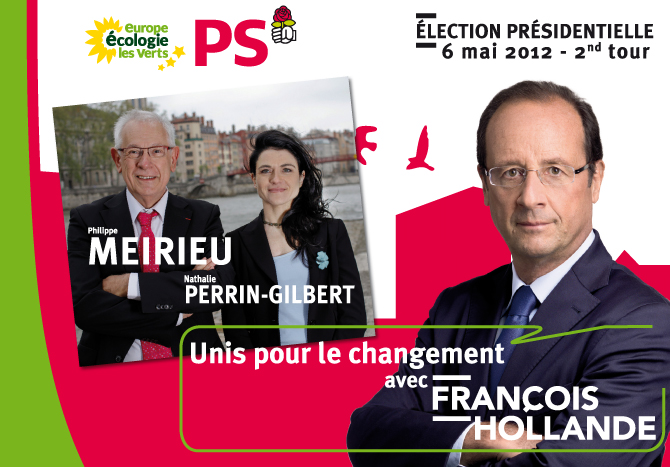 Lyon : la guerre fait rage entre Thierry Braillard (PRG) et Philippe Meirieu (EELV) pour le poste de député. Tract2ndtour011