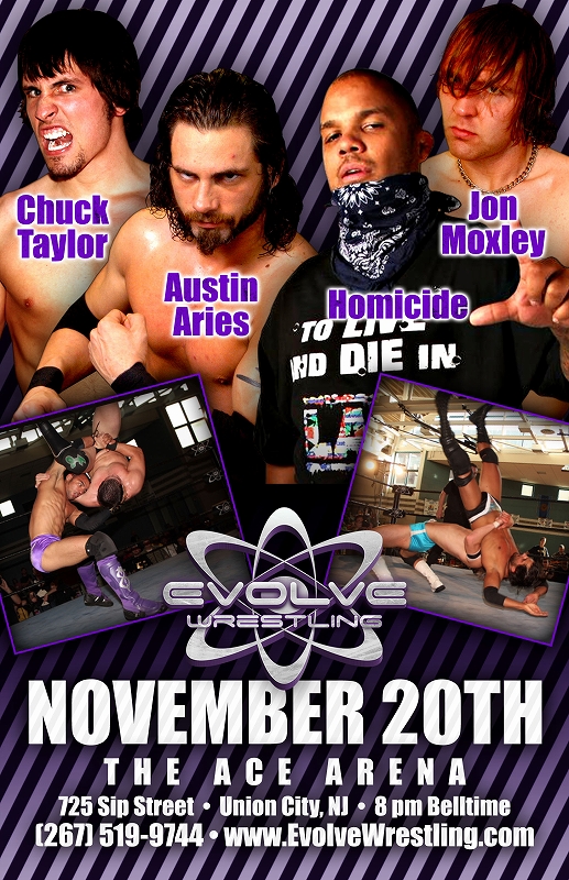 EVOLVE 6: Aries vs. Taylor. Evolve-6