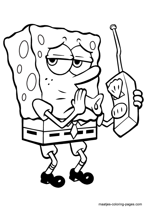 روسومات اسبنج بوب للتلوين Spongebob_049