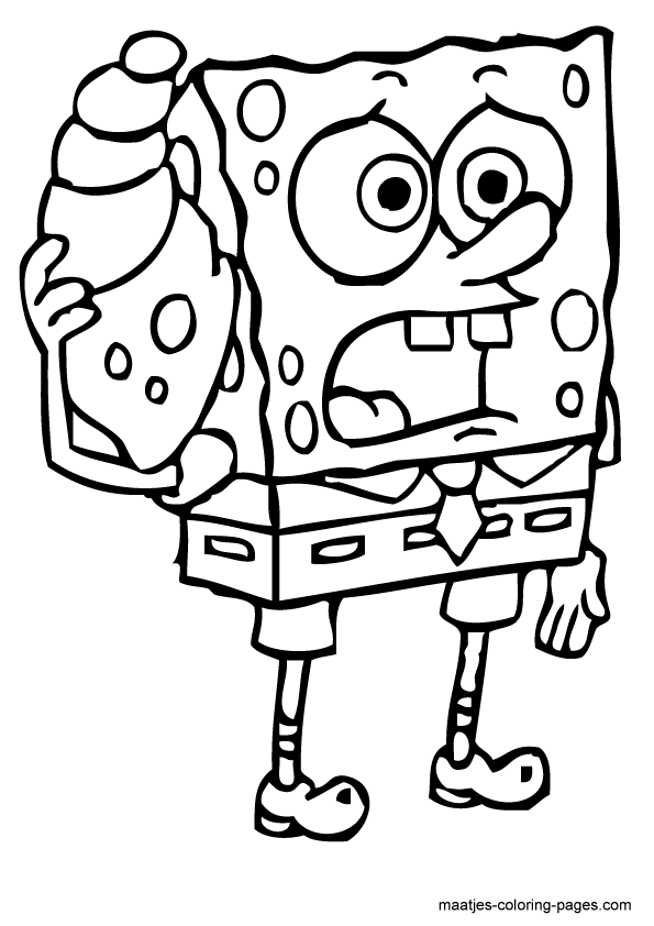 روسومات اسبنج بوب للتلوين Spongebob_073