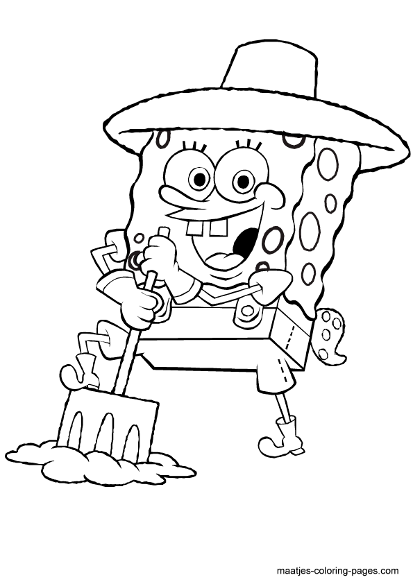 روسومات اسبنج بوب للتلوين Spongebob_080