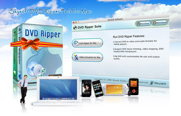 How to Rip/Edit DVD and Convert Video on Mac OS X Iskysoft-pack-for-n