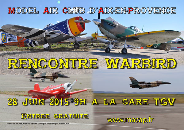 Rencontre Warbird 2015 à Aiix en Provence 28/6 Affiche-A3-Paysage-WEB