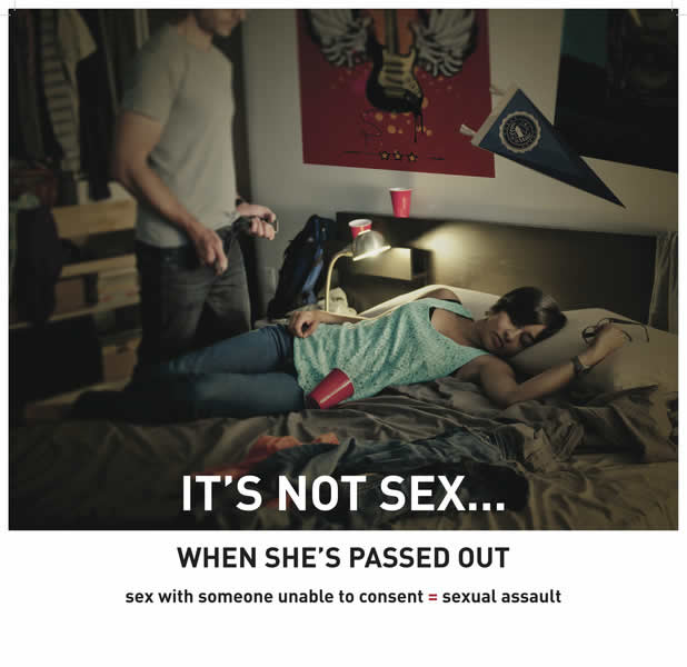Nouvelle campagne contre le viol Edmonton-campagne-lit