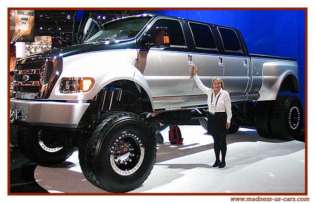 les plus belles voitures du monde Ford-f650-deberti-design-2